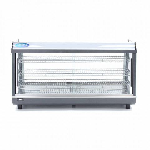 Топла витрина MAXIMA 186L
