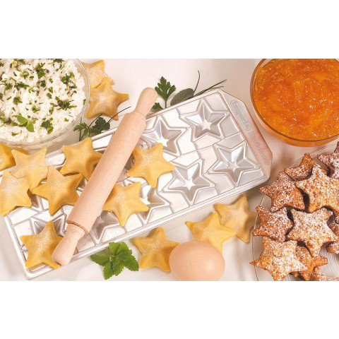 IMPERIA Ravioli форма за равиоли stelline с точилка - 10 секции