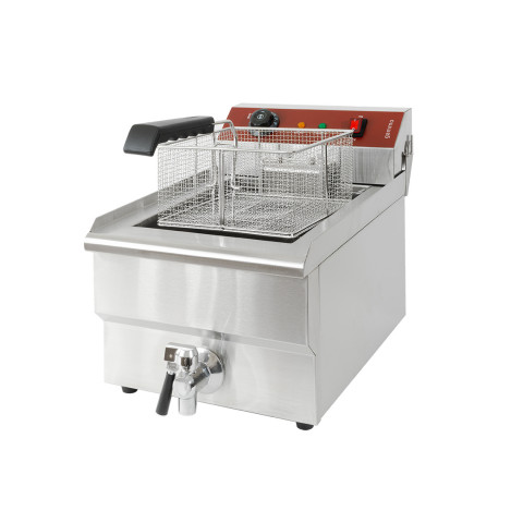Електрически фритюрник GAMMO с кран за източване 16л - 3kW