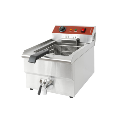 Електрически фритюрник GAMMO с кран за източване 16л - 3kW