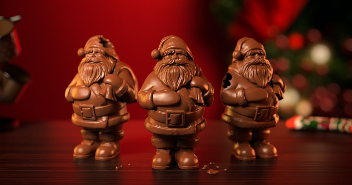 Ето как да се възползвате от шоколада на Дядо Коледа!