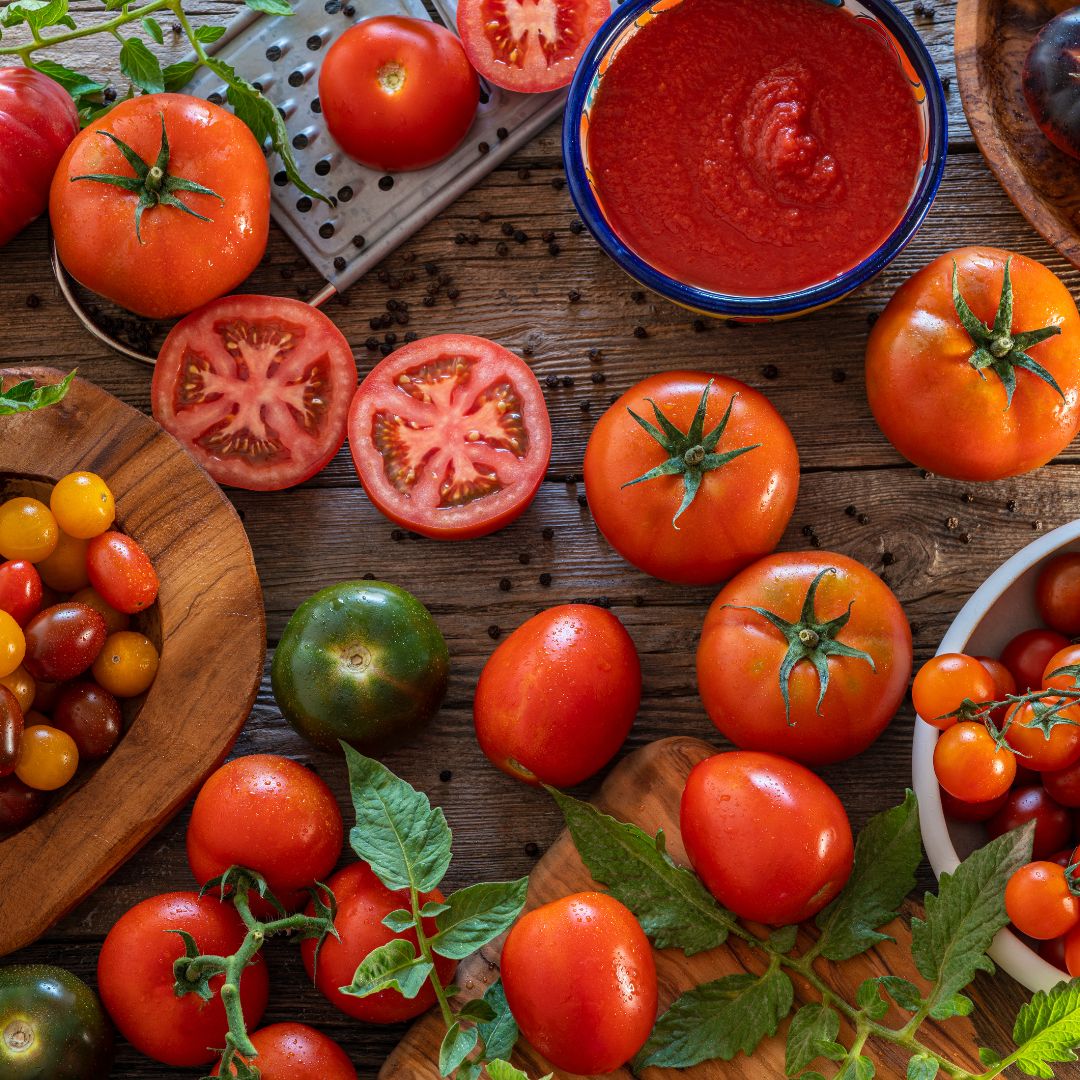 Стъпки за консервиране на домати